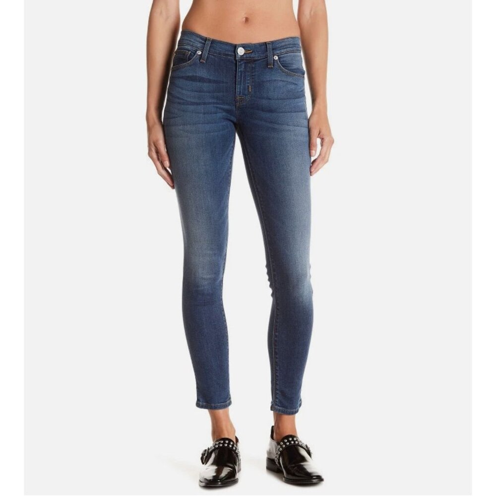 Hudson Krista‎ Ankle Super Skinny Jeans Size 29 Dark Wash Soft Stretch Denim